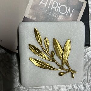 Atrion Art gift in bronze & Greek marble